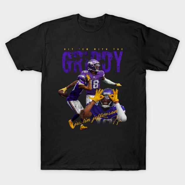 The Griddy Jefferson T-Shirt by Resatuki